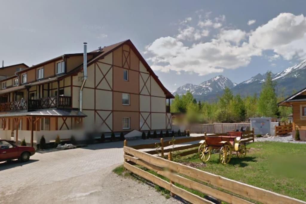 Veľký Slavkov Apartman S Nadhernym Vyhladom Na Tatry מראה חיצוני תמונה